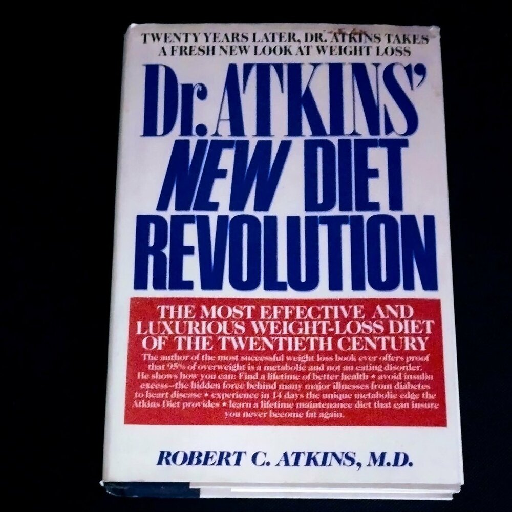 Nearly New Dr. Atkins New Diet Revolution Hardcover Book